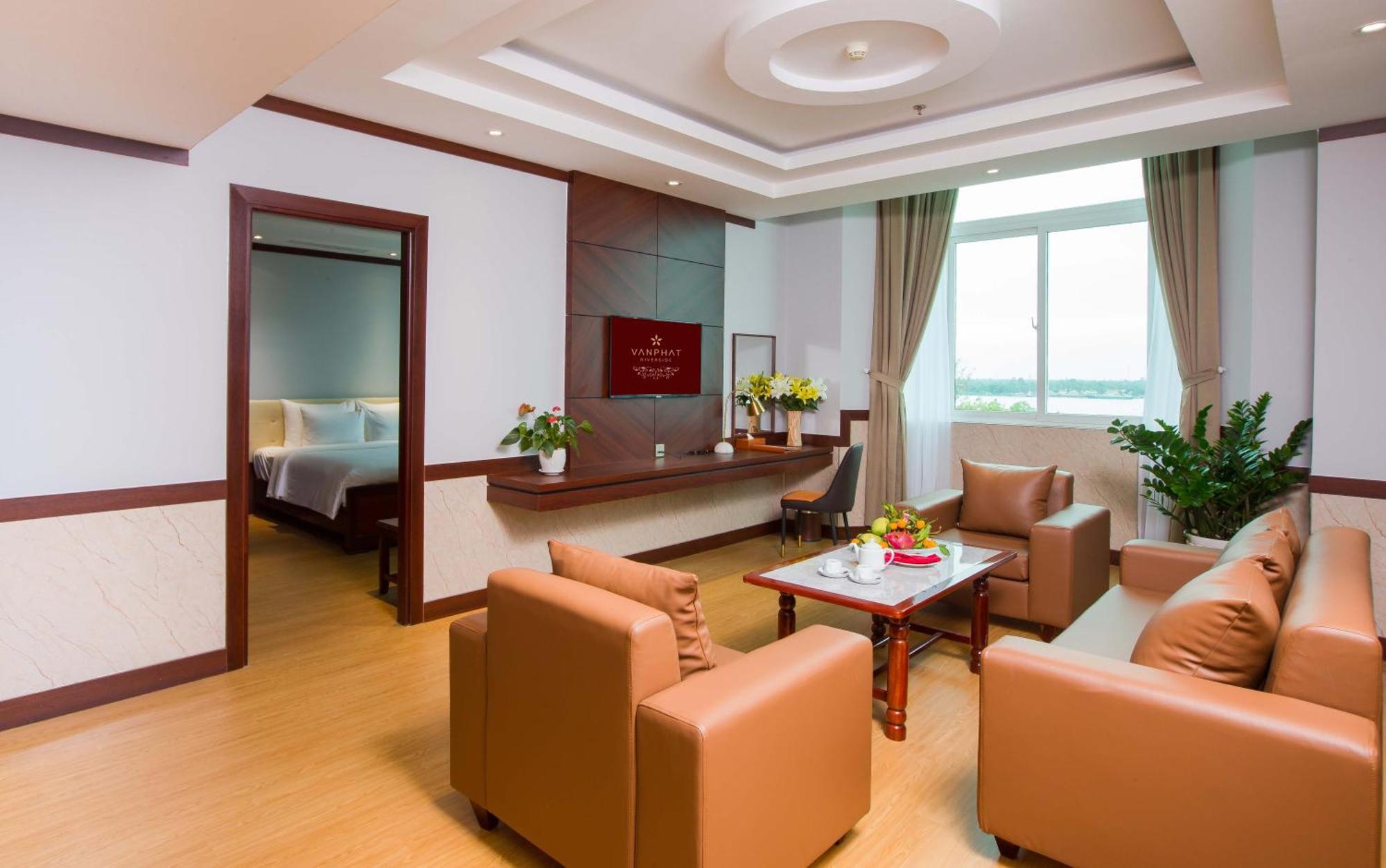 Van Phat Riverside Hotel Can Tho Rum bild